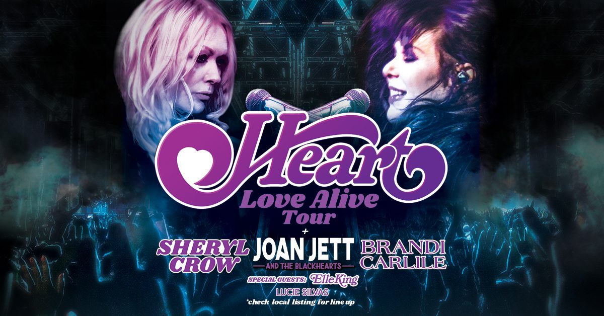 Heart announce massive 'Love Alive' tour
