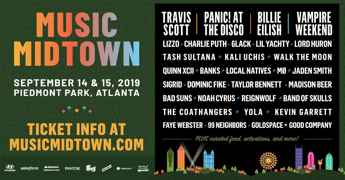 Atlanta's Music Midtown lineup announced