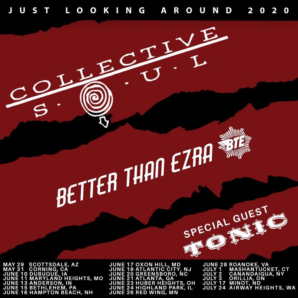 Collective Tour, Better Than Ezra and Tonic Summer Tour