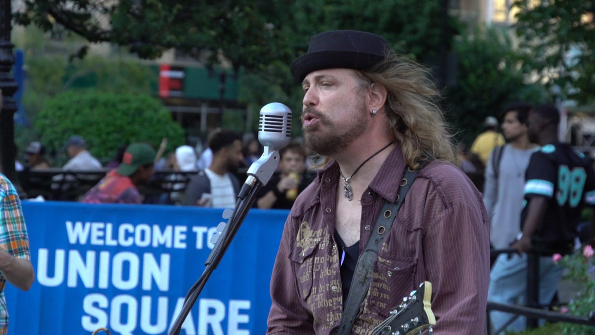 Jefferson Thomas in Union Square