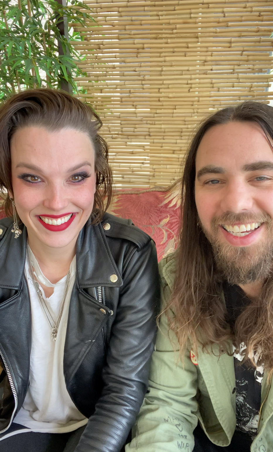 Lzzy Hale and Joe Storm