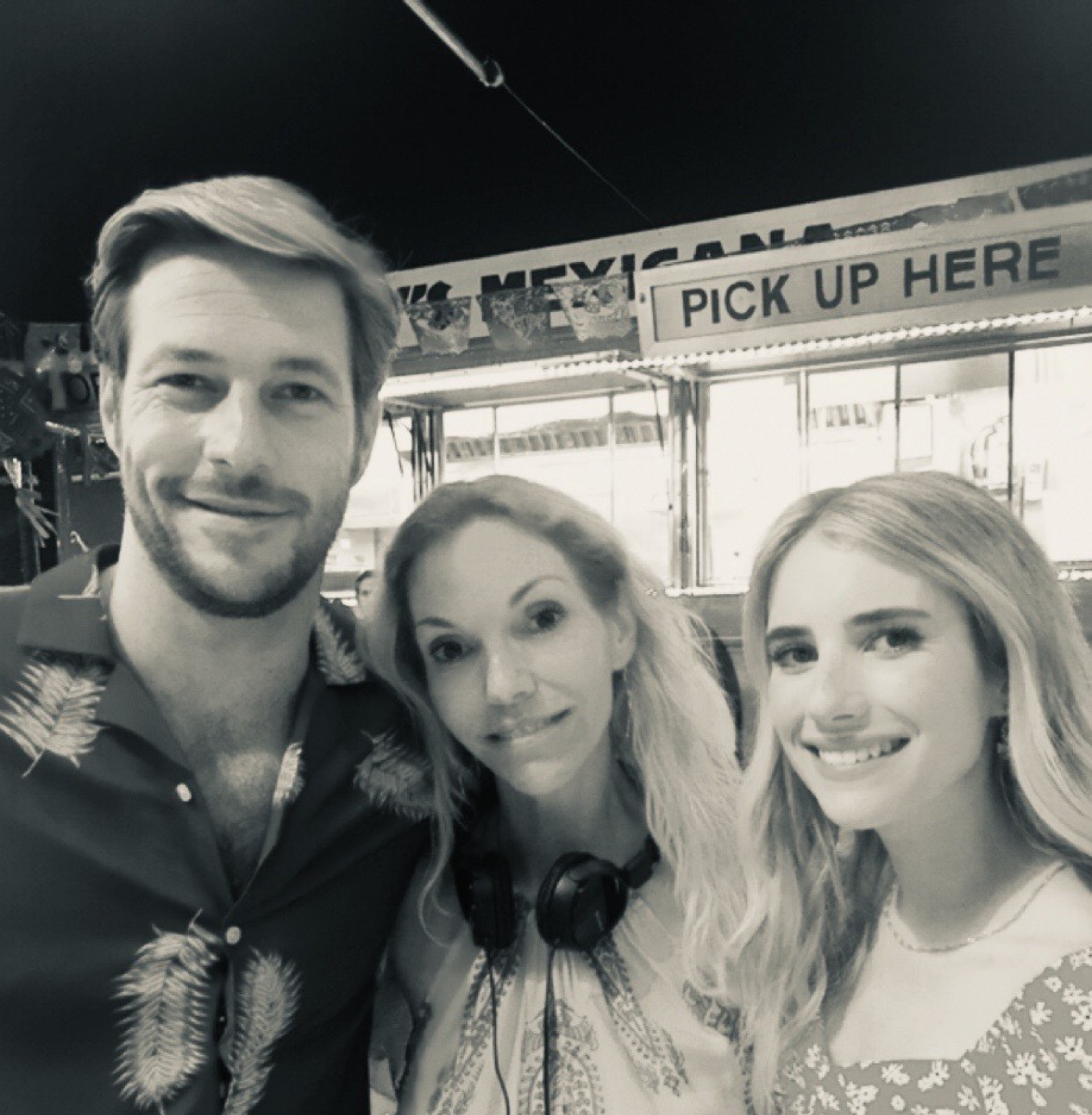 Luke Bracey, Tiffany Paulsen, Emma Roberts
