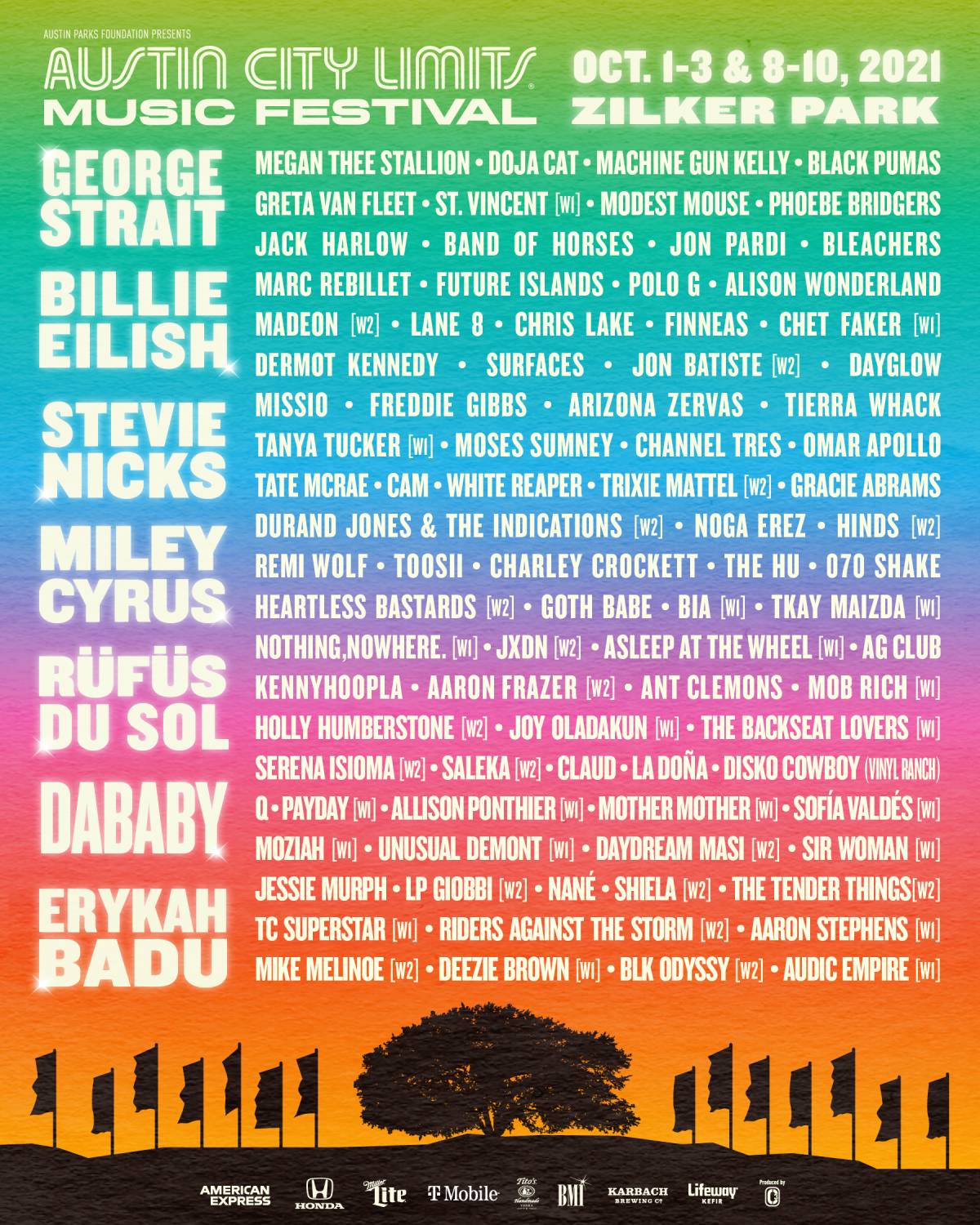 2021 Austin City Limits Music Festival