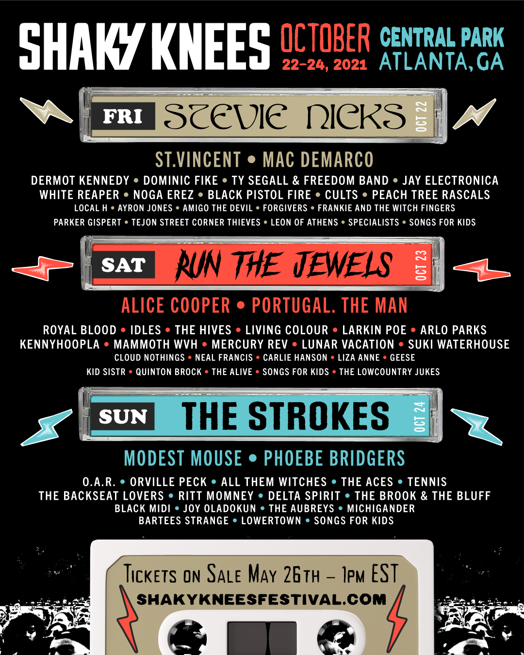 Shaky Knees 2021
