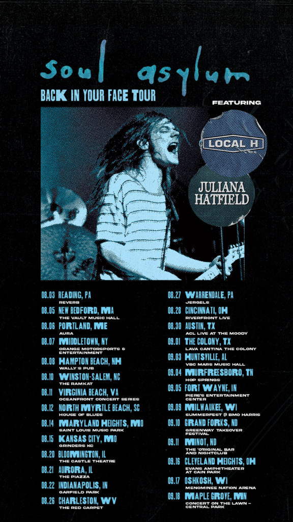 Local H, Soul Asylum, Juliana Hatfield Tour
