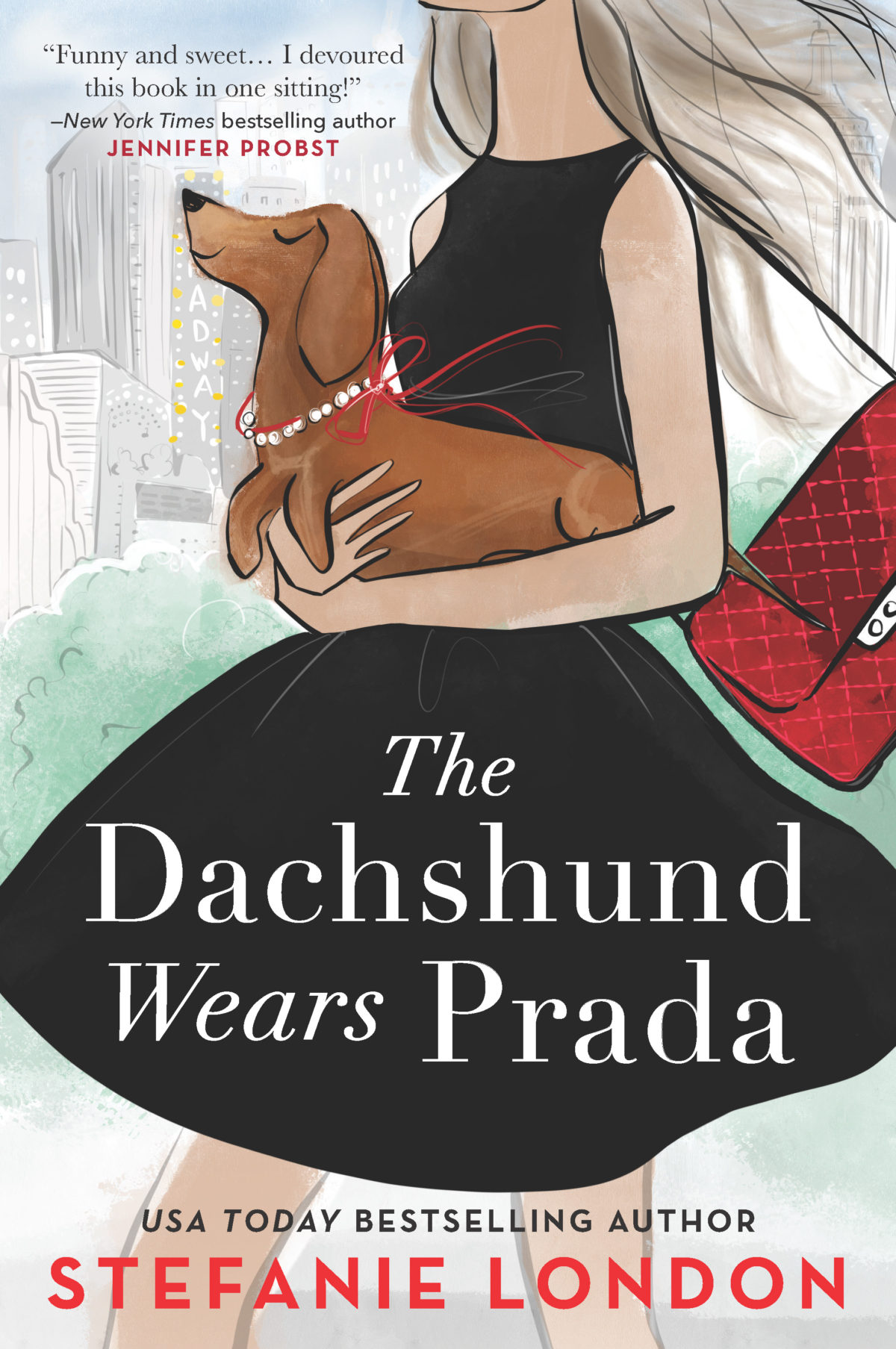 Book cover for The Dachsund Wears Prada