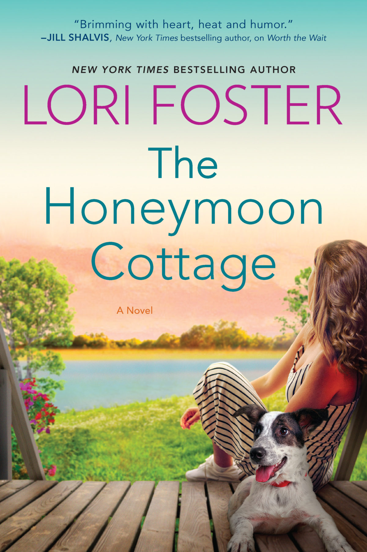 Book cover of The Honeymoon Cottage