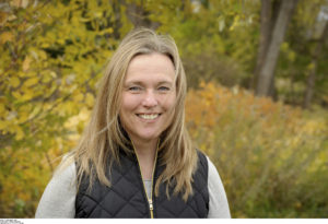 A headshot of author Gretchen Anthony