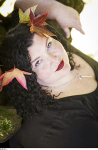A headshot photo of author Meg Elison