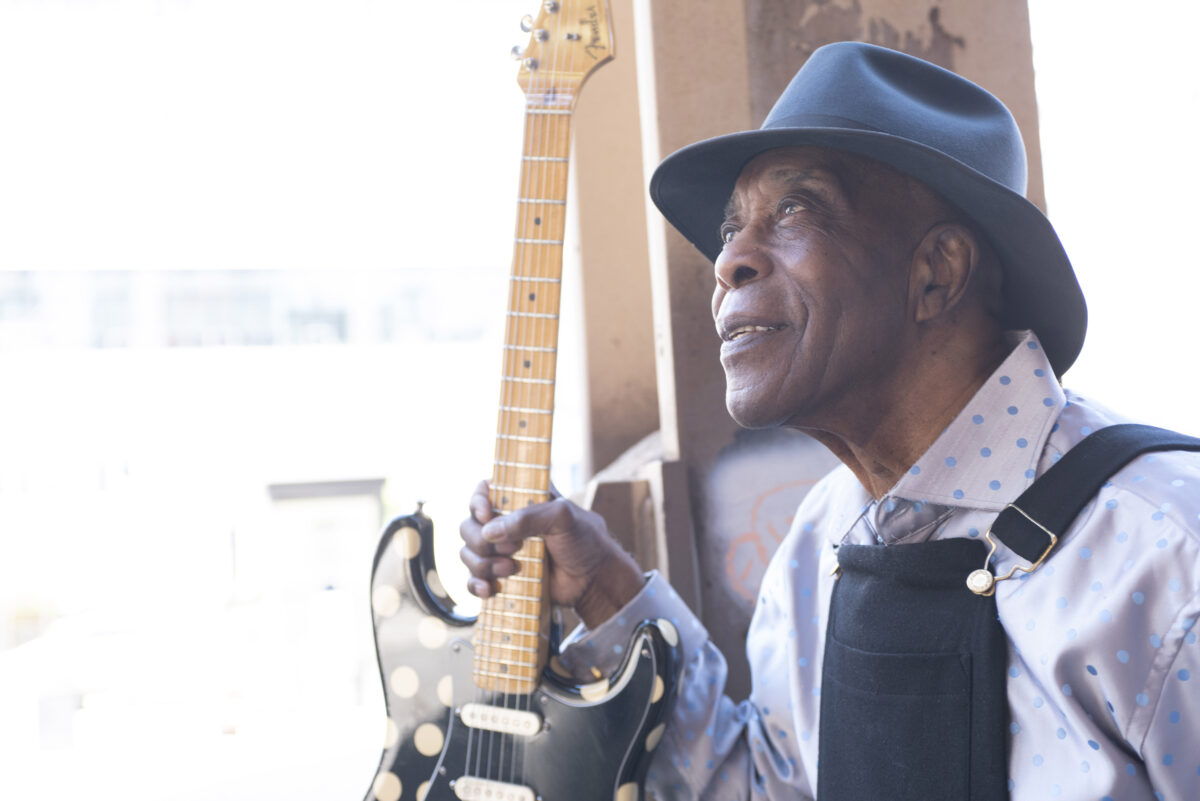 A photo of blues music legend, Buddy Guy
