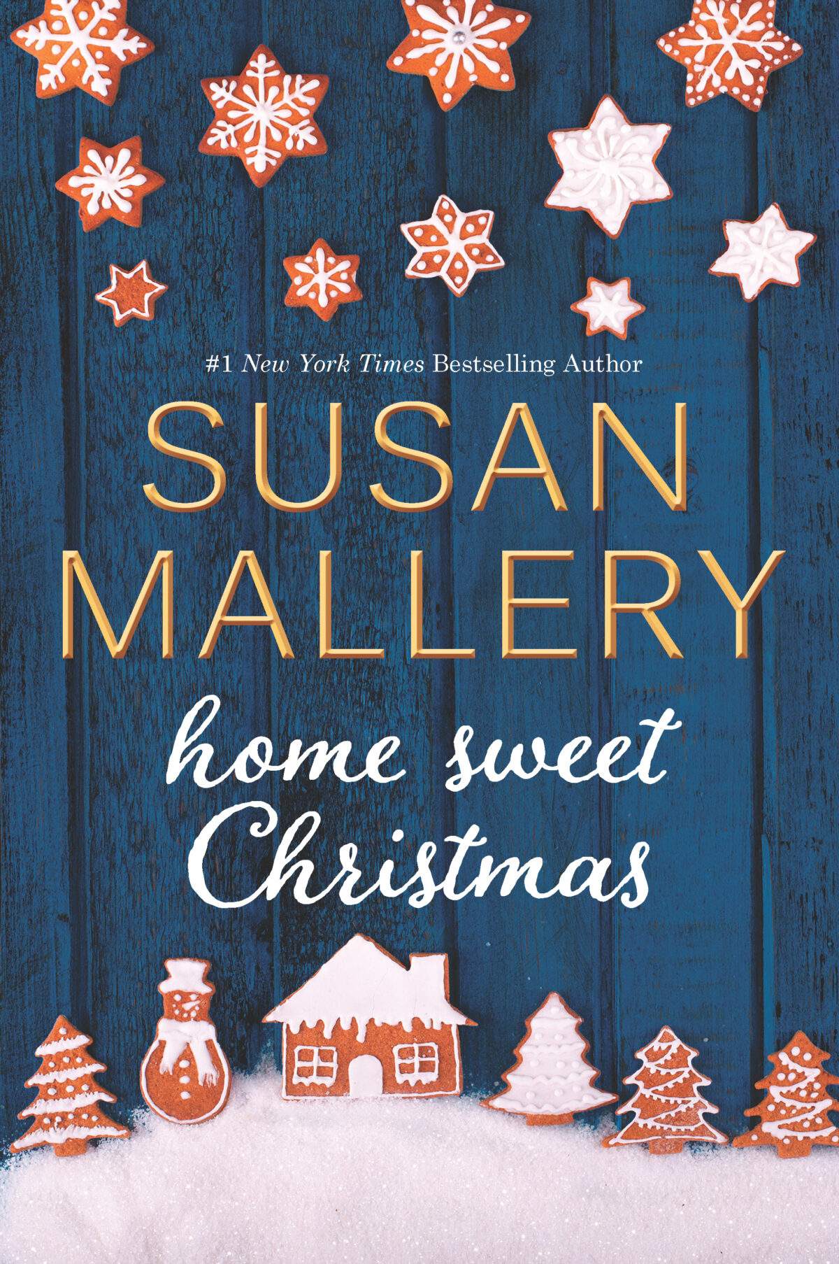 A book cover of author Susan Mallery's book, Home Sweet Christmas