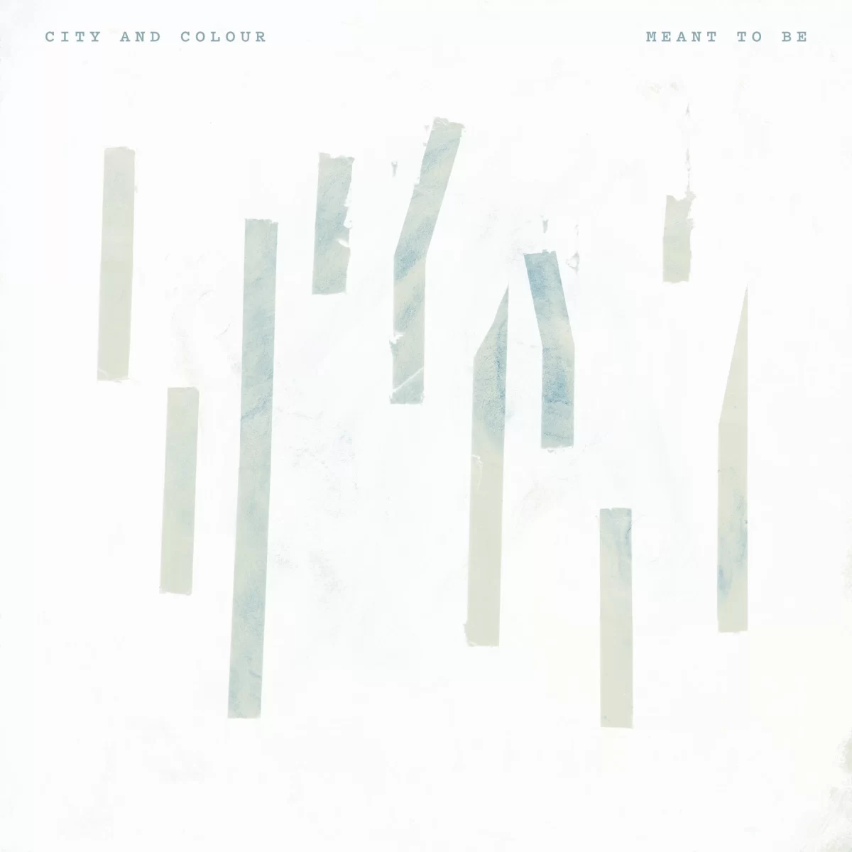 An image of the album and art cover for musican City and Colour's new single 'Meant to Be'