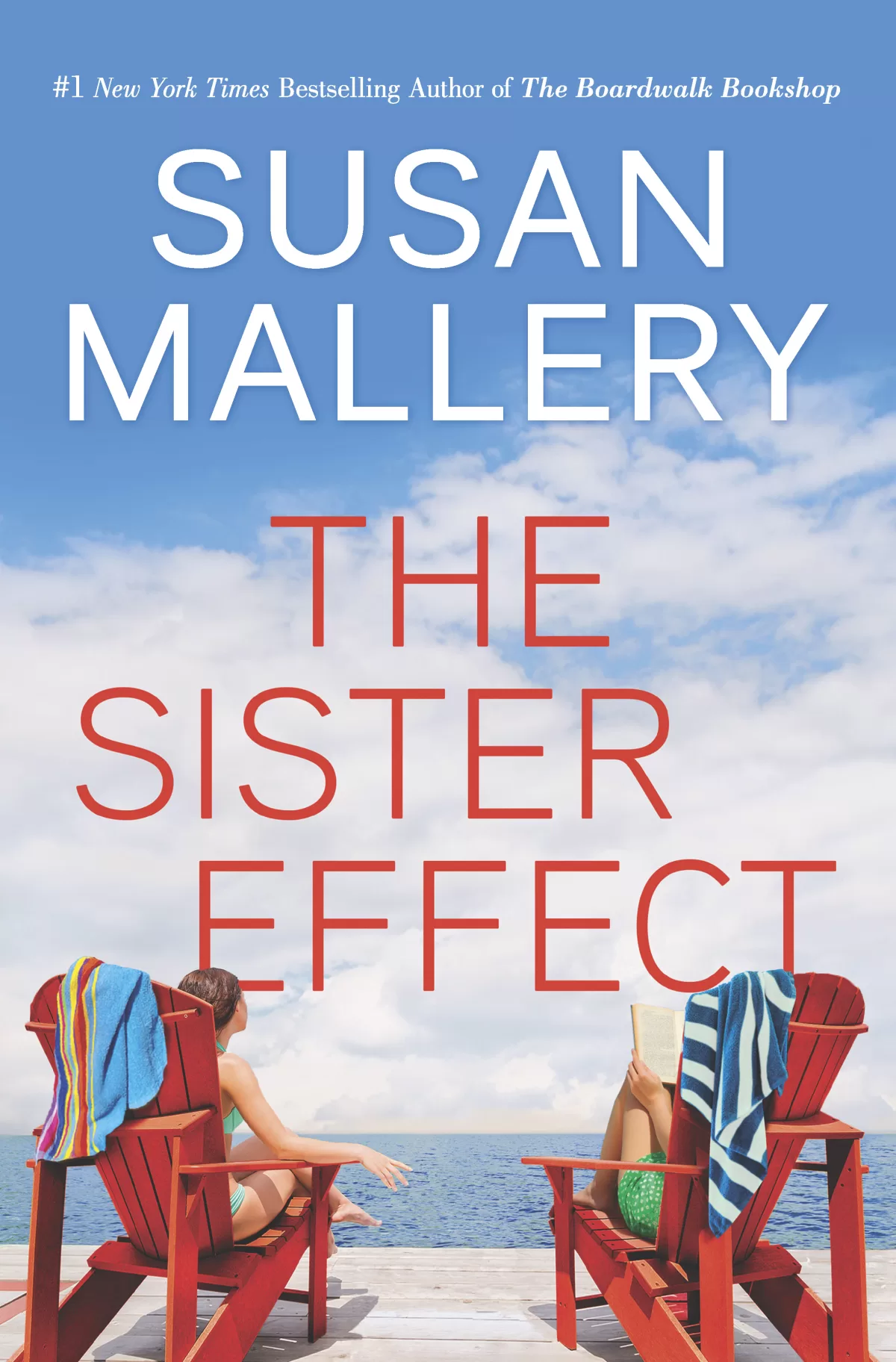 An image of the book cover for Susan Mallery's new book, The Sister Effect