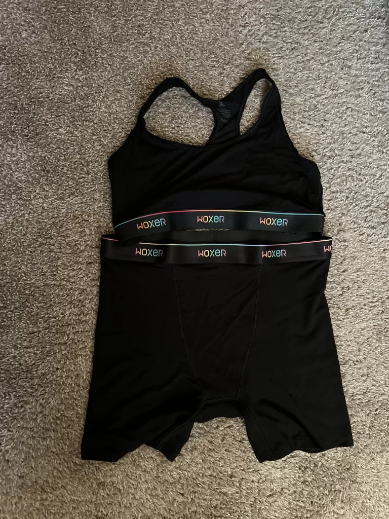 An image of the Woxer Women Briefs in the color black