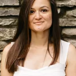 A headshot image of author, Sarah Smith