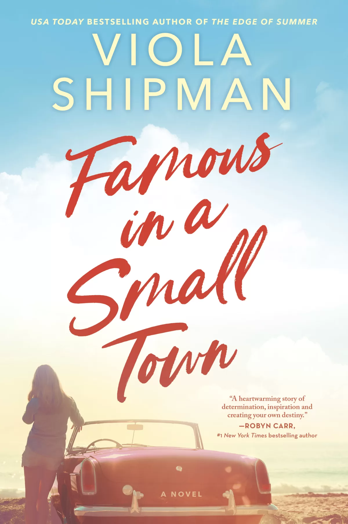 A book cover image for the title 'Famous in a Small Town'