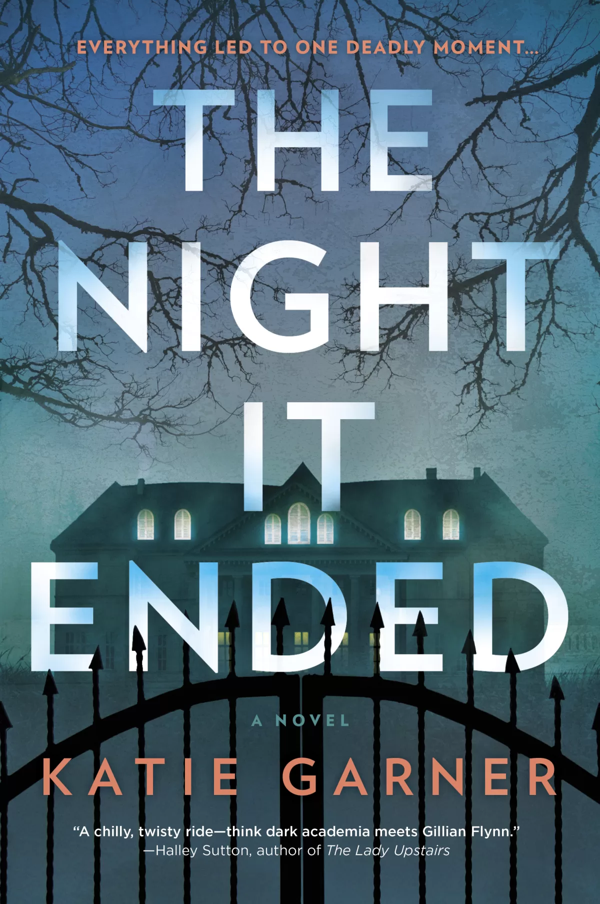 A book cover image for the title 'The Night It Ended,' by Katie Garner
