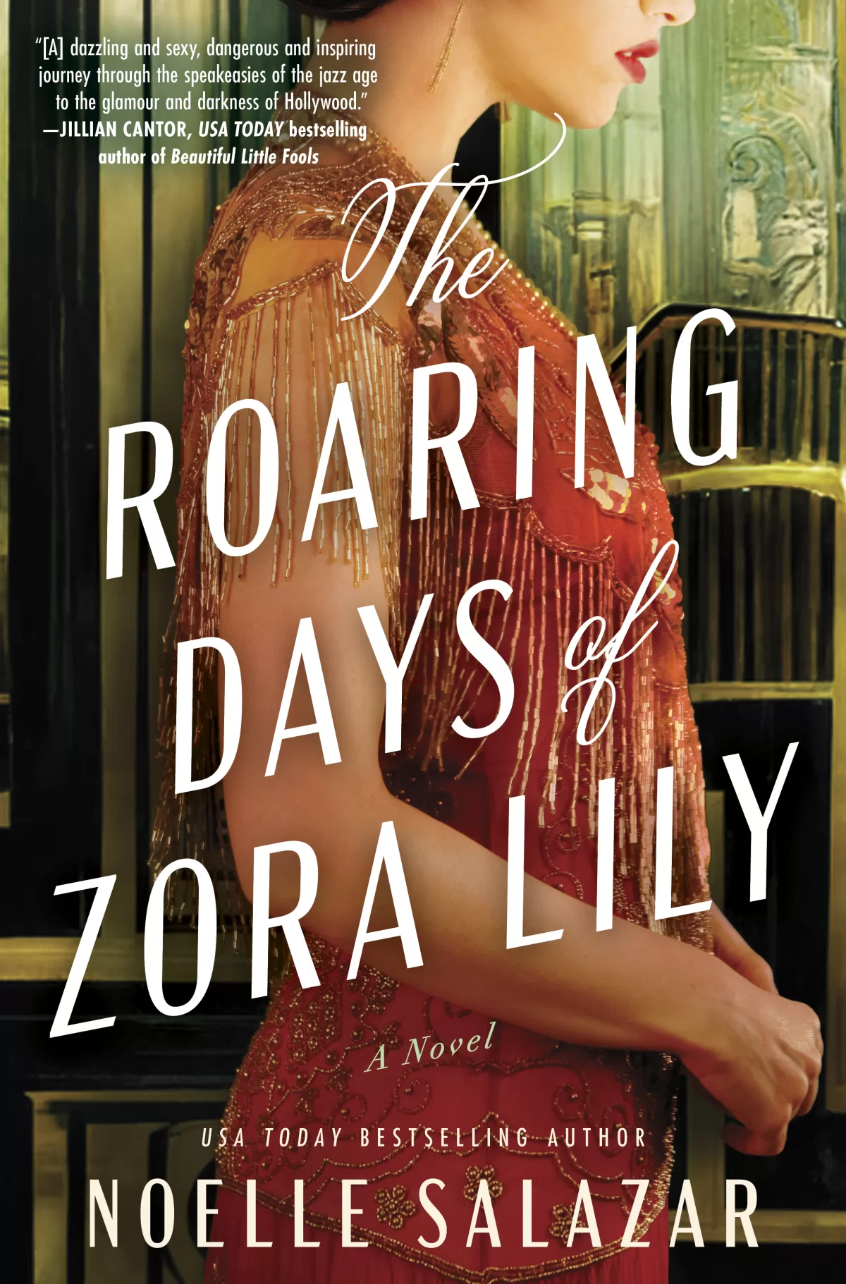 A book cover image of title, The Roaring Days of Zora Lily