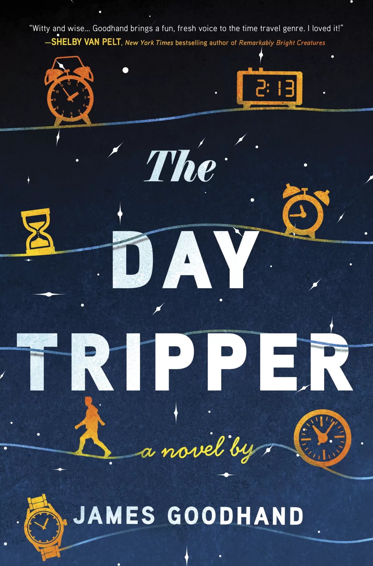 A book cover image for the title, 'The Day Tripper'