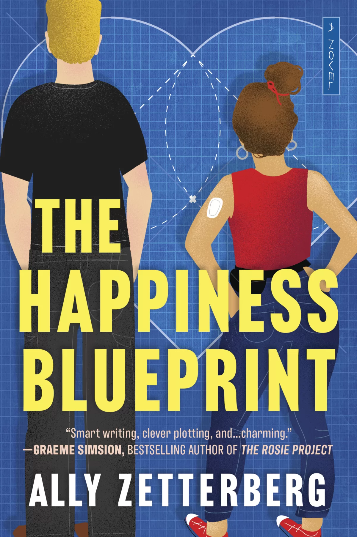 A book cover image for the title 'The Happiness Blueprint'