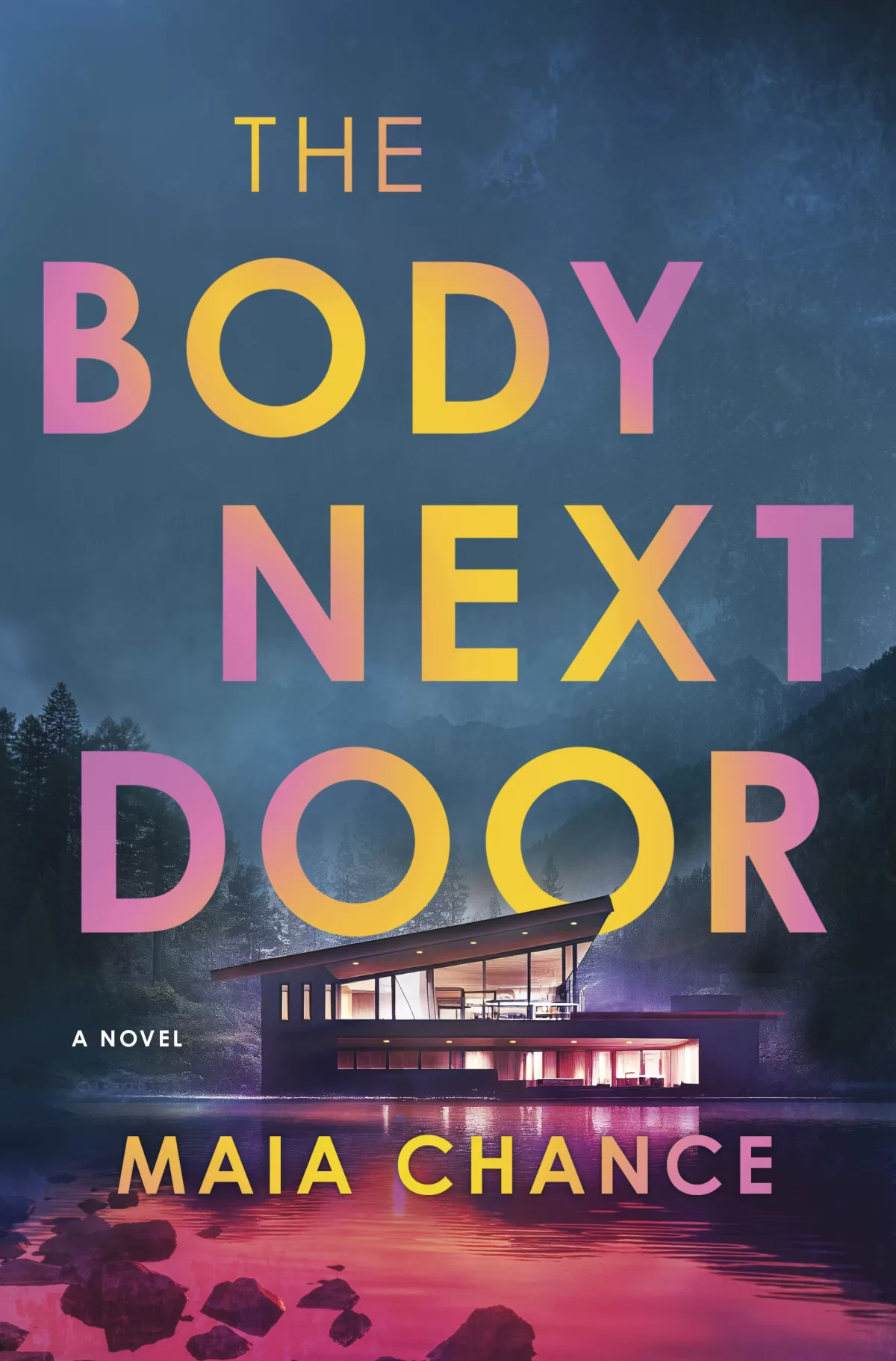 A book cover image for book title, 'The Body Next Door.'