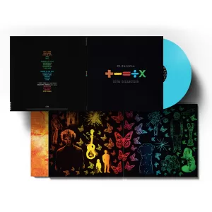 An image of the LP inserts for Ed Sheeran's Math tour album