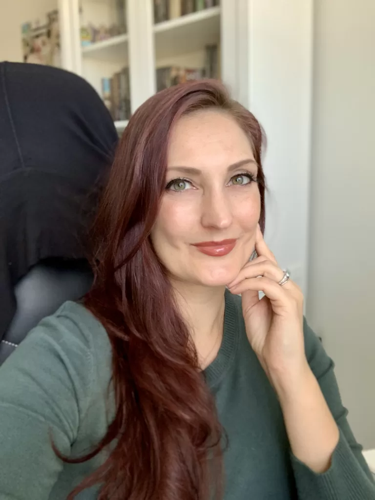 A headshot image of author, Madeline Martin