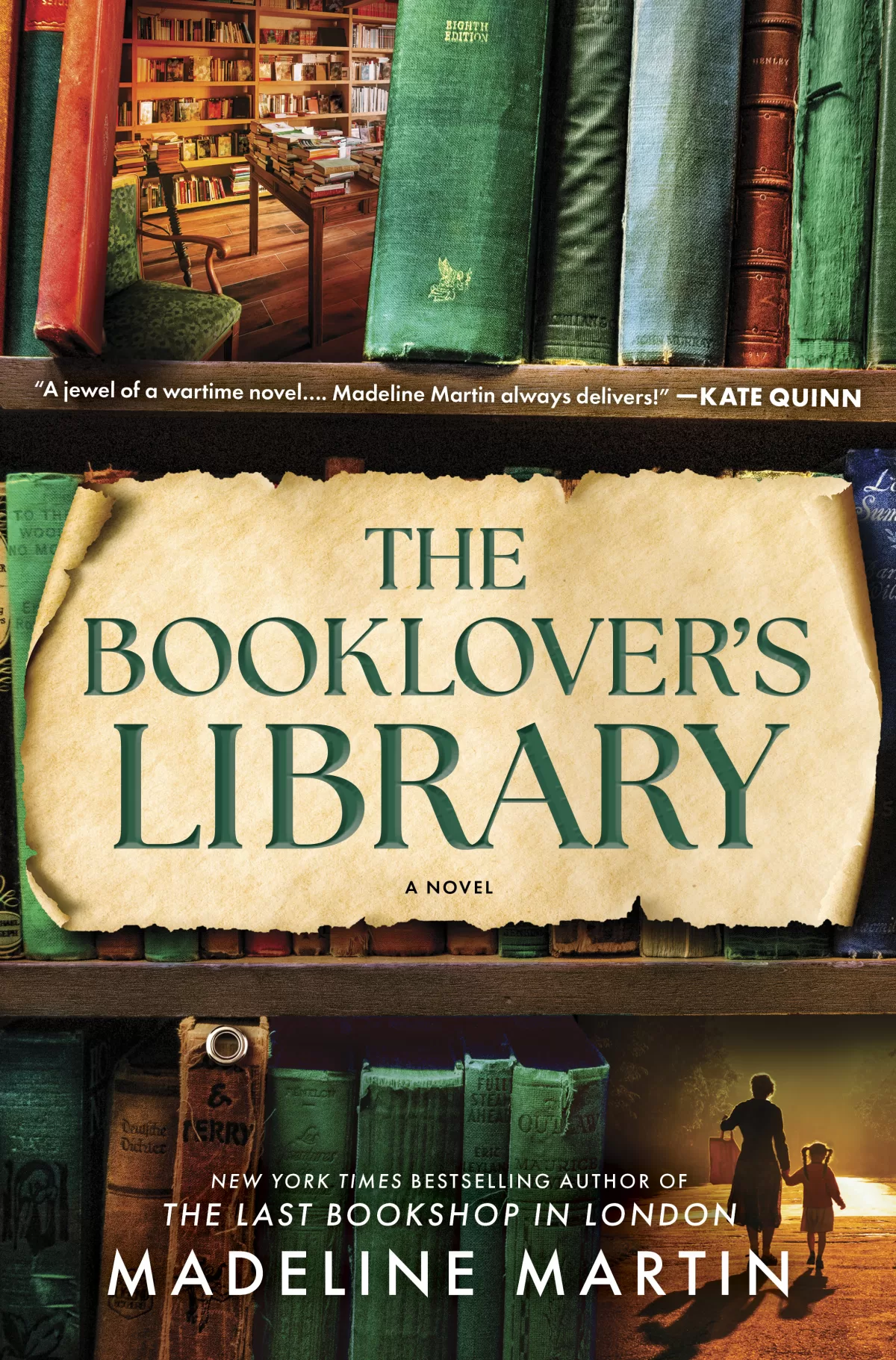 A book cover image for the title 'The Booklover's Library'