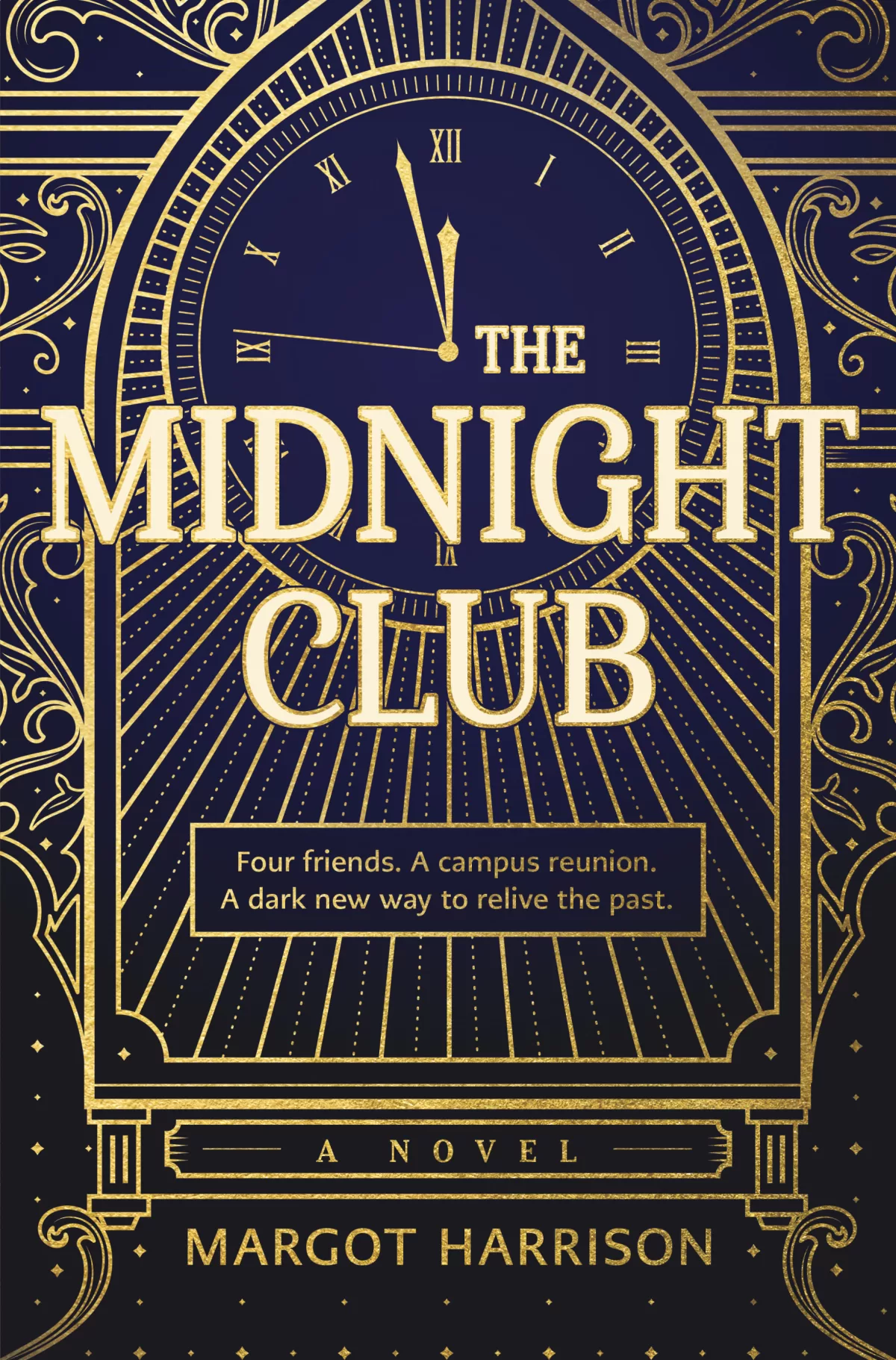 A book cover image of title 'The Midnight Club'
