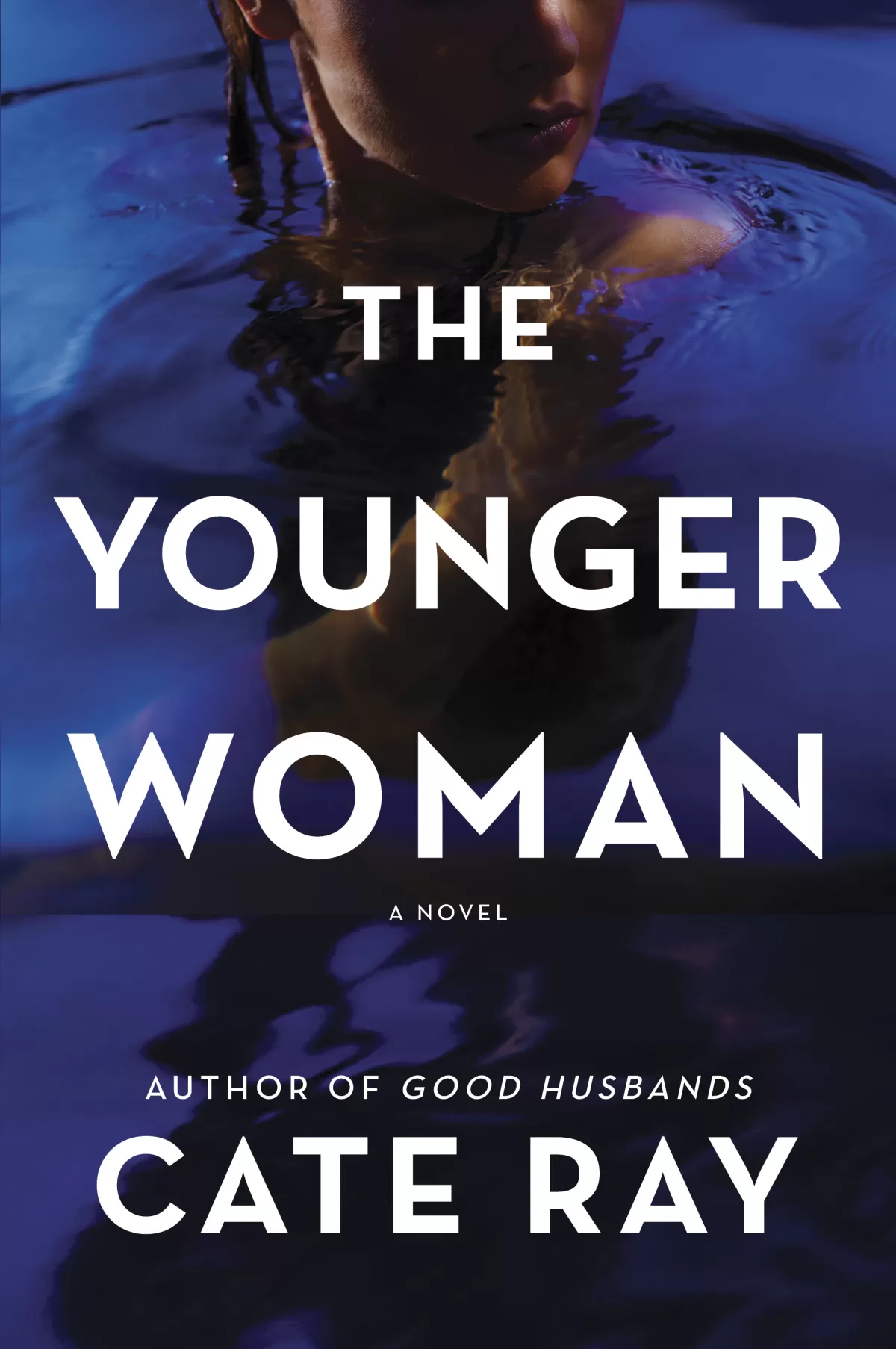 An image cover for the book title, 'The Younger Woman'