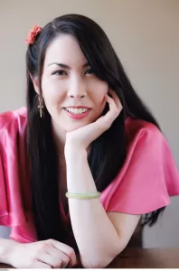 A headshot image of book author, Kylie Lee Baker