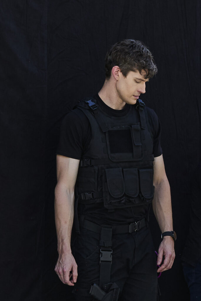An image of Kasey Esser from his short "Love Under Fire"