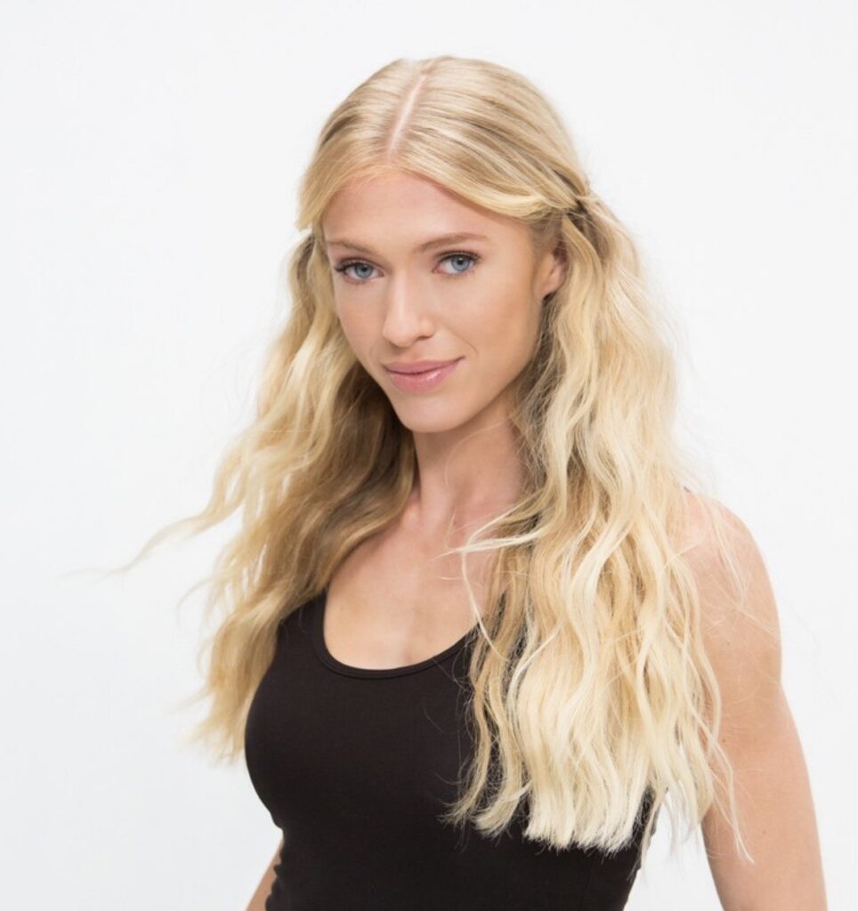 A headshot of UGC creator and actress, Sophie Jordan Collins