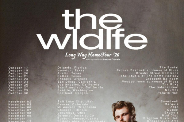 An image of The Wldlfe trio, in support of their upcoming tour