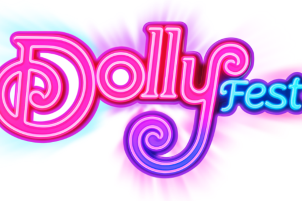 A logo image for Dolly Parton's DollyFest